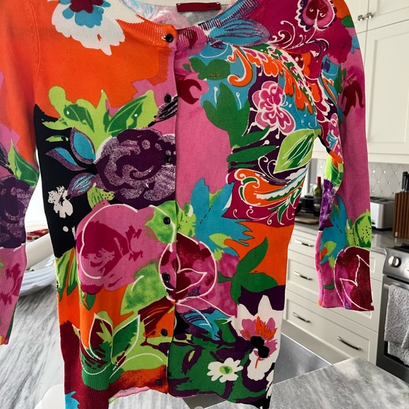 Red dressing rich sweater for the spring summer extra small - Picture 5 of 16